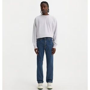 Levi’s 505 Regular Fit Stone Wash Non Stretch Straight Leg Denim Jeans  36X29